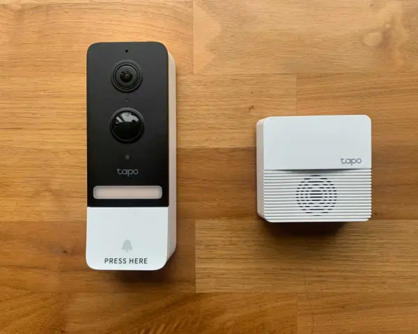 TP-Link Tapo videodörrklocka och ringklocka. Molnlagring för trygghet.