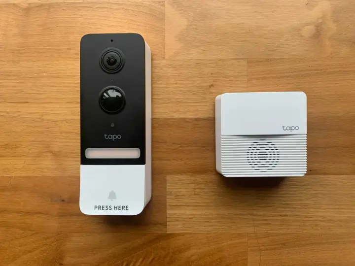 TP-Link Tapo videodörrklocka och ringklocka. Molnlagring för trygghet.