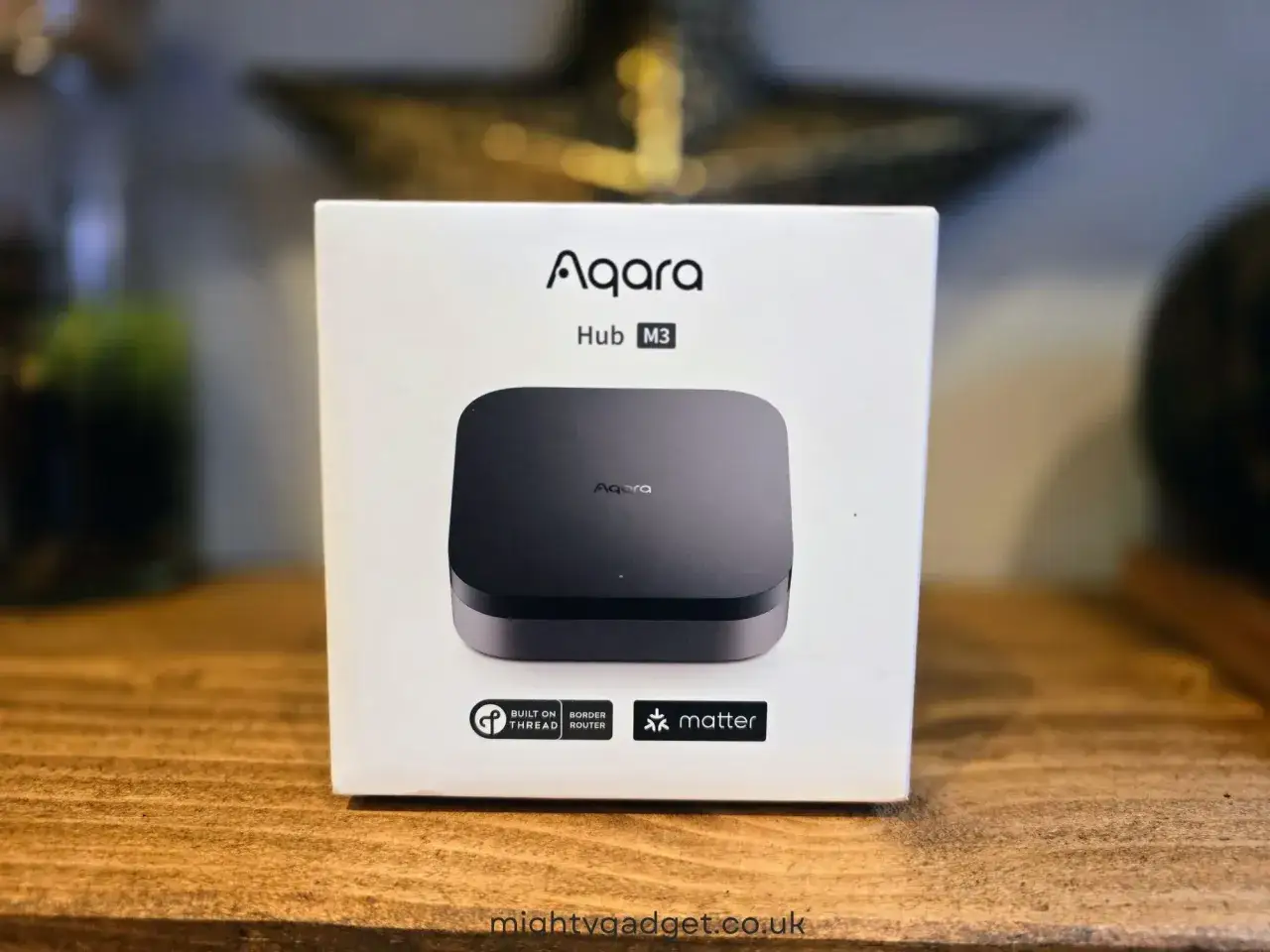 Aqara Hub M3 med stöd för aqara thread och Matter. En smart hem-hub för framtiden.